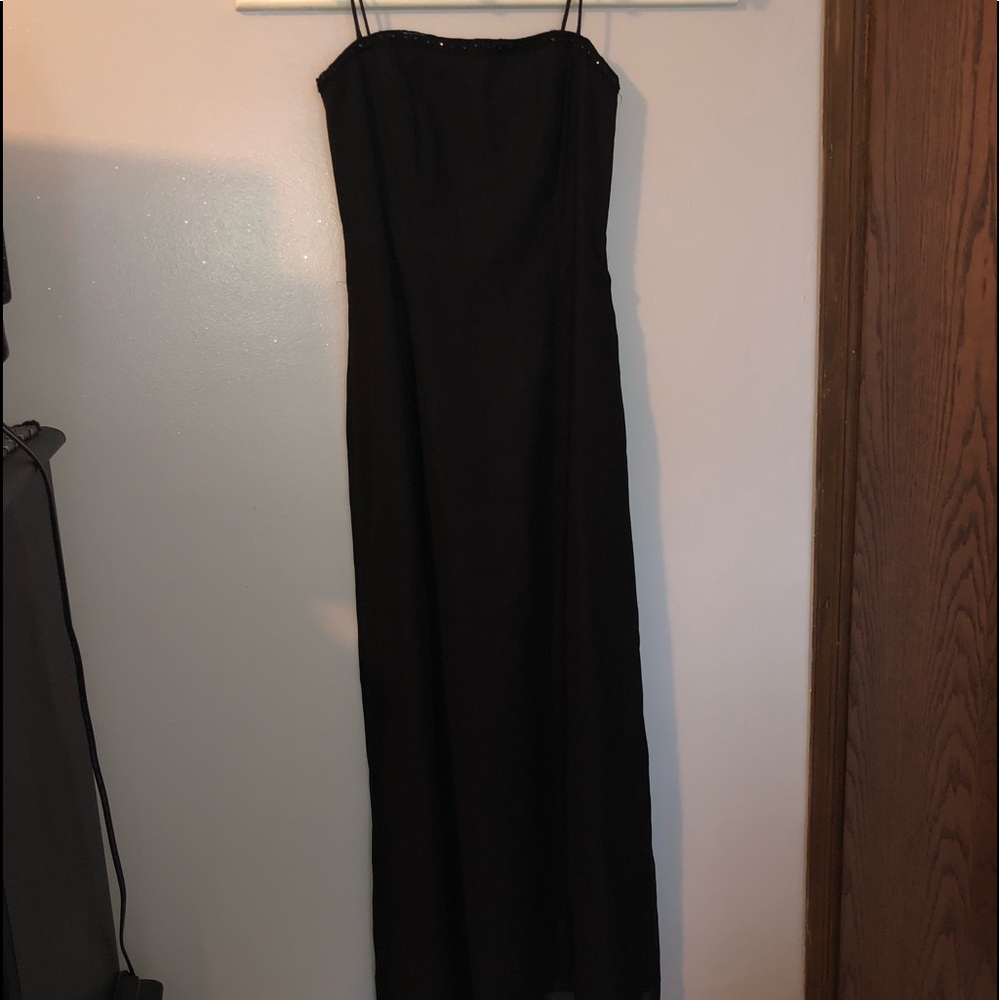 black dress